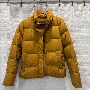 Patagonia Women's Yellow Puffer Jacket